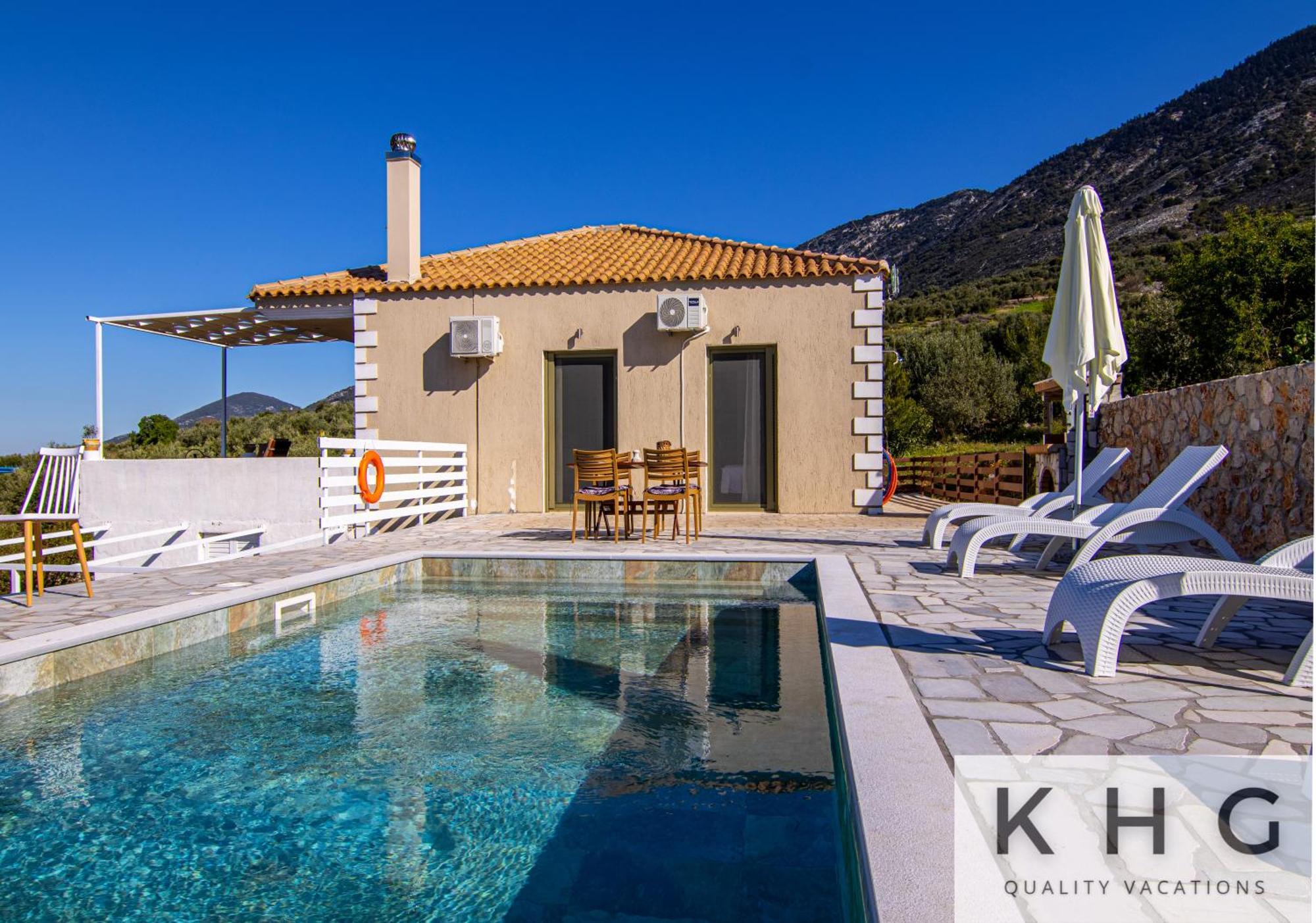 Skoumas Villa Surrounded By Olive Trees! Vlachata Esterno foto