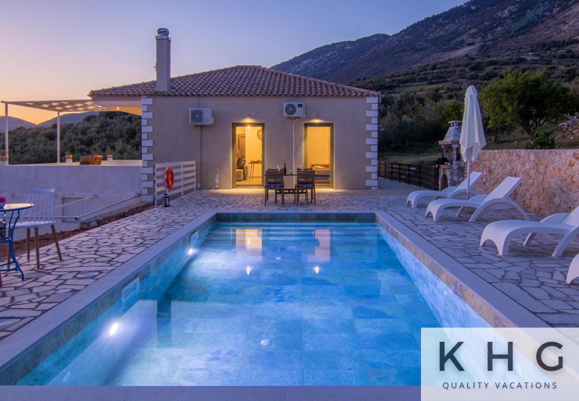 Skoumas Villa Surrounded By Olive Trees! Vlachata Esterno foto