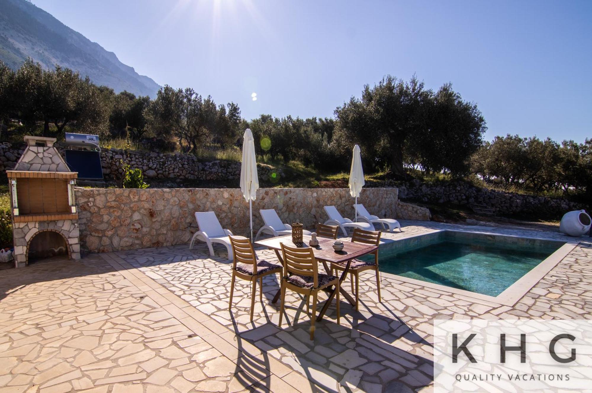 Skoumas Villa Surrounded By Olive Trees! Vlachata Esterno foto